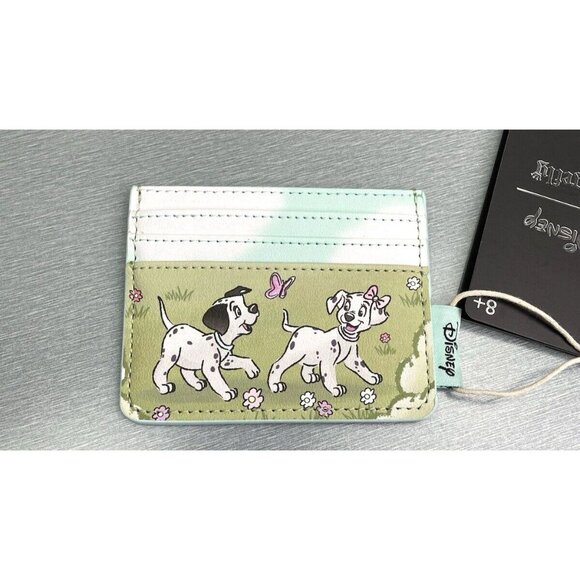 Loungefly Disney 101 Dalmatians Flower Field Mini Backpack & Cardholder Set - Picture 6 of 14
